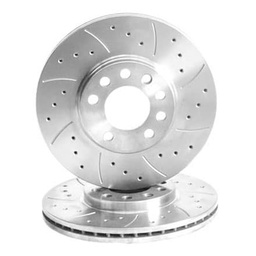 drilled &amp; Groove Brake